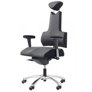 Zdravotní židle THERAPIA Energy COM XL 4512 –⁠ šedá / černá