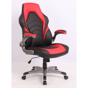 Herní židle FORMULA – PU kůže, více barev Červeno-černá