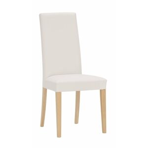 Jídelní celočalouněná židle Stima Nancy - PU kůže nebo látka, více barev Varianta 9 - dub sonoma, koženka bianco