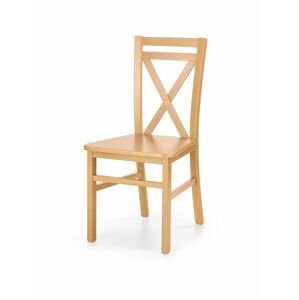 Dřevěná jídelní židle DARIUSZ 2 – masiv, více barev Dub medový