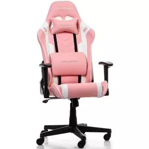 Herní židle DXRacer P132/PW – černá, růžová, nosnost 130 kg