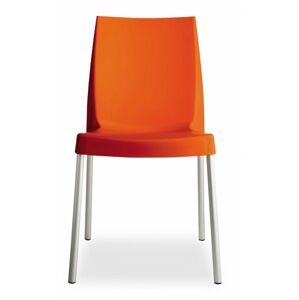 Plastová jídelní židle Stima BOULEVARD – bez područek, více barev Arancio