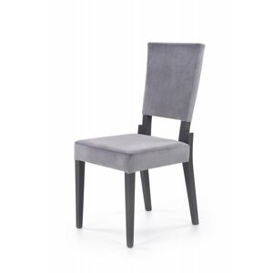Jídelní židle SORBUS – masiv, látka, více barev Grafit / šedá