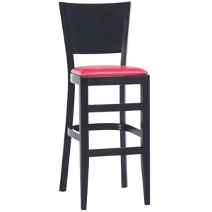 Jídelní barová židle TON NORMA 313 919 – buk, čalounený sedák