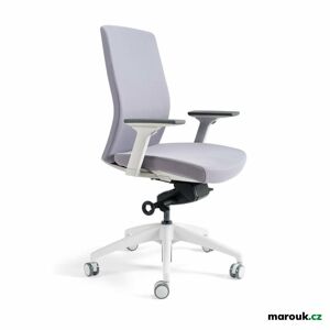 Kancelářská ergonomická židle BESTUHL J2 WHITE BP — více barev, bez podhlavníku Šedá 206