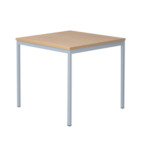 Jídelní stůl PROFI — 80 x 80 cm, buk / šedá