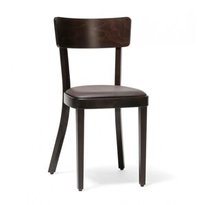 Jídelní dřevěná židle TON IDEAL 313 488 – více barev, čalouněný sedák