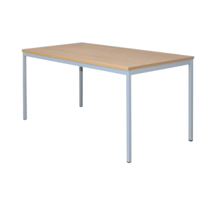 Jídelní stůl PROFI — 120 x 80 cm, buk / šedá