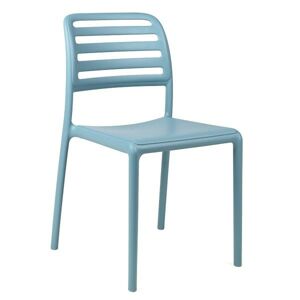 Plastová jídelní židle Stima COSTA – bez područek, nosnost 200 kg Celeste