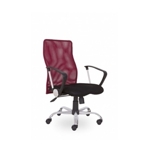 Kancelářská otočná židle Sego ROMA — více barev Vínová