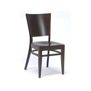 Jídelní dřevěná židle TON NORMA 311 917 – buk, hladký sedák