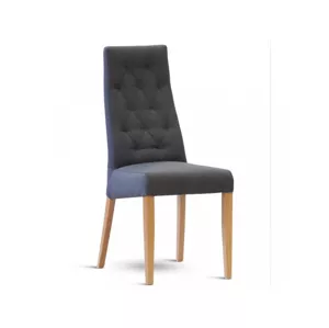 Jídelní čalouněná židle IBIZA – masiv dub, látka, více barev Látka boss antracit